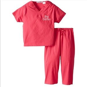 NWOT big sister scrubs